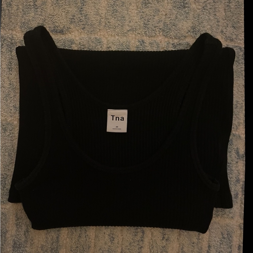 Aritzia TNA Bergman Ribbed Bodycon Dress - Picture 3 of 6